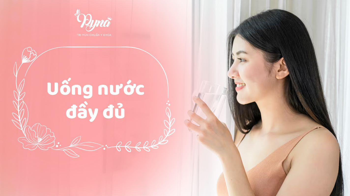 Làm đẹp nhờ uống nước đầy đủ